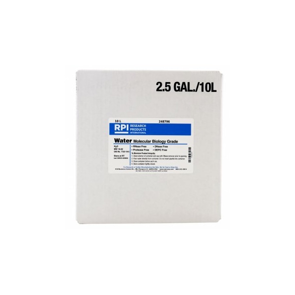 Water, Molecular Biology Grade, DNase and RNase Free, 10L
